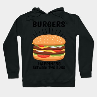 Vintage Burger Legend of Two Buns Hoodie